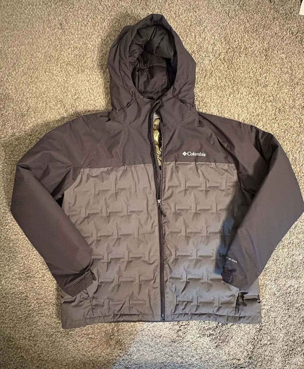 Columbia Omni-Heat Infinity Down Hooded Jacket Size XL